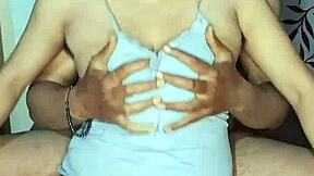 Desi beauty Alisha Bhabhi flaunts her big boobs and cute charm