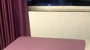 amira, young venezuelan, steps into porn showing off her tits and ass to everyone.