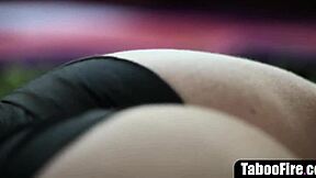 Stepmother seduces her stepson and his friend for a threesome