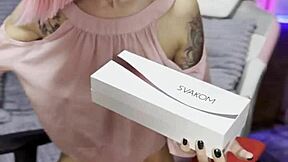 试圣诞新礼物插屄超烫！