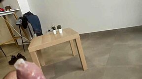 Petite Latina gagged hard on sloppy puke-covered dick