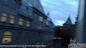 partying with hot euro coed kate sottile, wild dildoing and more