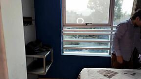 i let him mesure my ass but he fuked my pusy