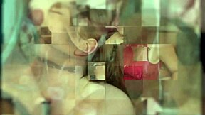 POV virtual SEX with big tits babe in bed.