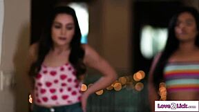 who's leading this sexy striptease now?