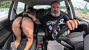 Larissa Cortez Gets Unexpected Creampie on Street Ride