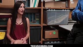 Hot Shoplifter Jade Amber Agrees To Sex With Officer For No Charges