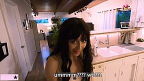 Nurse gets gangbanged with bareback assfucking and gaping pussy.