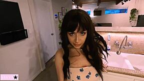 Nurse gets gangbanged with bareback assfucking and gaping pussy.