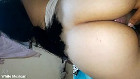 Teen gf rides in her best cowgirl position with big ass and shaved pussy