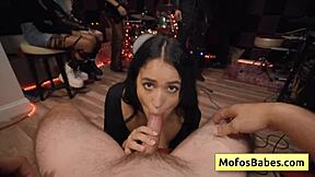 Nia Bleu Feels Intense Passion Riding Brett Maker Backstage