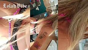 Sexy Babe With Gaping Asshole Worships Tits And Ass