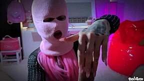 latina bandit whore milks cum with intense massage