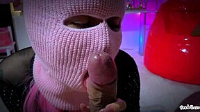 latina bandit whore milks cum with intense massage