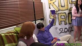 teen amateurs explore toys and masturbation at wild party