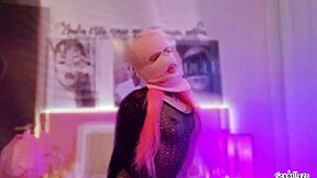 latina bandit whore milks cum with intense massage