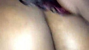 Young woman enjoys hair pulling in intimate scene