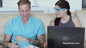 sexy teen 18+ tutor hints at wild anal play. are you ready for her tight secrets?