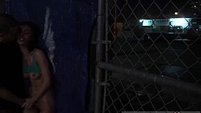 anya's rough anal gangbang outdoors