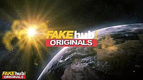 Watch this alien event climax as the young guy plunges his hard cock into the fit blonde's wet pussy!