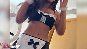 caught the latina maid alone in the apartment for sensual fun. it was pure heat with tight pussy action.