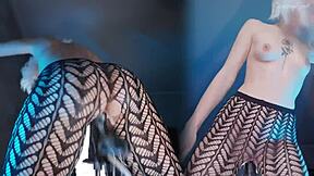 Petite Blonde Masters BBC with Intense Fake Cum Creampie. Total Domination!