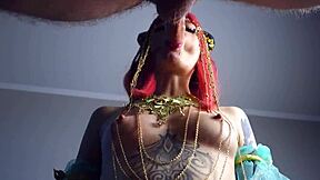 Naughty step sister lets skinny young babe ride tight ass