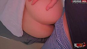 Stepbrother Sneaking Into His Hot Stepsis Bedroom.