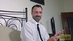 young busty madison stewart gets dominated rough in stockings by big cock