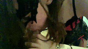 Skinny brunette teen in lingerie swallows every drop of cum at home. Her homemade debut shocks with intense cumshots!