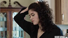 LATINA VICTORIA VOXXX CALLS TROUBLESHOOTER, GUY FUCKS HER TIGHT PUSSY