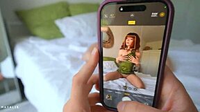 Step sister bends over for sloppy blowjob and tight pussy fucking with friend's cock