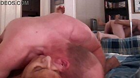 Oh Mandy, Those Balls on Your Face Look So Hot as You Get Cummed On!