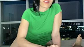 skinny slut banged tinder guy first night hard.