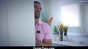 Sera Ryder joins new family with naughty 3some fun. Wild welcome! - FosterTeen