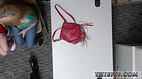 Police orgy theft caught on surveillance!