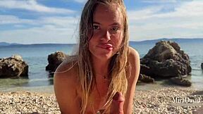 fooling around on a public beach, season’s kicked off!