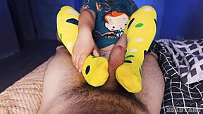 Pikachu handjob tease - suck my hard cock now, xsanyany! 😜