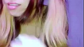 bonneyuwu chatting with her stepfather in a skirt