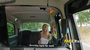petite blonde luna wolf fucks famous taxi man in heels and stockings 😍