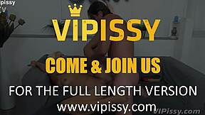 Pussy Soaked in Piss Before Hardcore Cock Pounding in Close-Up Action