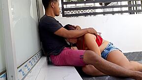 young student babe fucks secretary in office, big ass in shorts driving wild