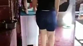 Friend's Petite Babe in Roleplay Fun