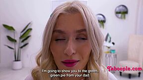 tiny taboopie girl takes on huge challenge 😳