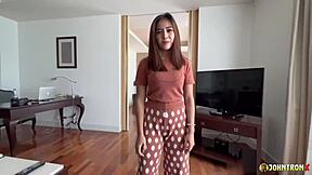 Curvy Asian Beauty Johntronx Goes Wild for Facial! 🔥