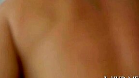 Skinny young girl fucks hard with pov licking and blowjob