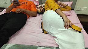 Hot Stepsister Bent Over with Tight Pussy. Rough Homemade Masturbation in Her Room.