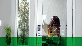 Petite Kylie Rocket Drenched In Doggystyle And Riding Monster Cock