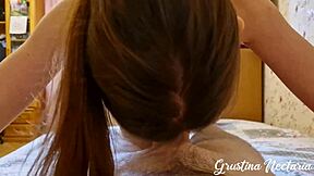 I had a hardcore fuck with my wife before heading to work, doggystyle and all.