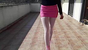 I share Laura's amateur 2021 compilation of high heels and pantyhose for 30 minutes